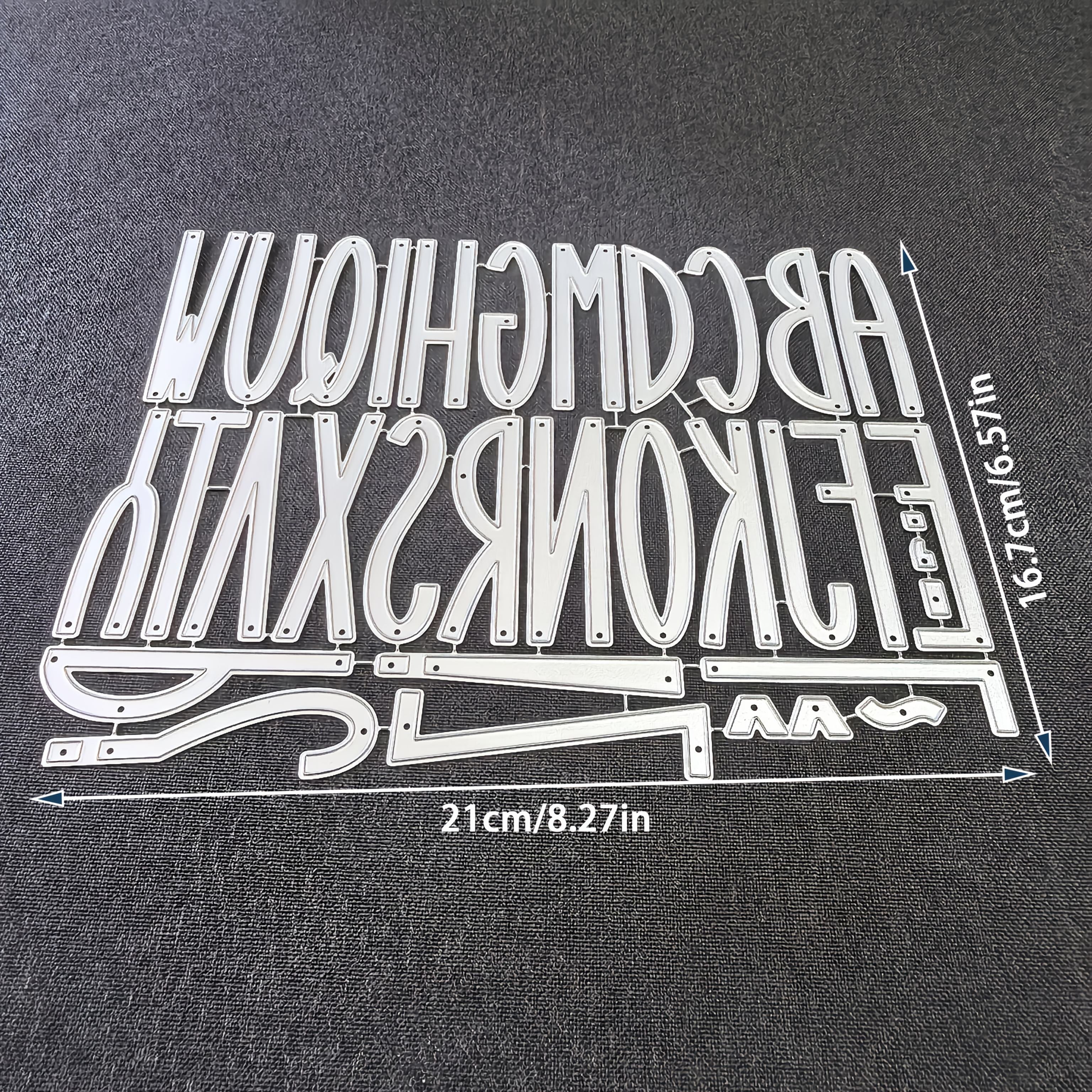 TEMU 1pc Fantasy-themed Metal Cutting Die - Scrapbooking & Greeting Card Embossing Stencil With Vibrant Bird & Floral Designs, Handmade Gifts And