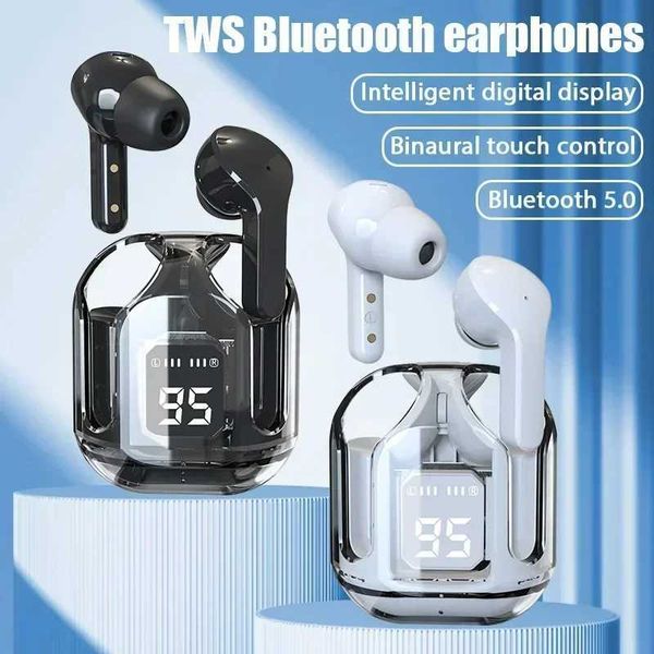 Wireless Bluetooth 5.0 Sports Gaming Earphones Noise Reduction with Microphone Stereo Earphones with LED Display Screen Earphones CL250110
