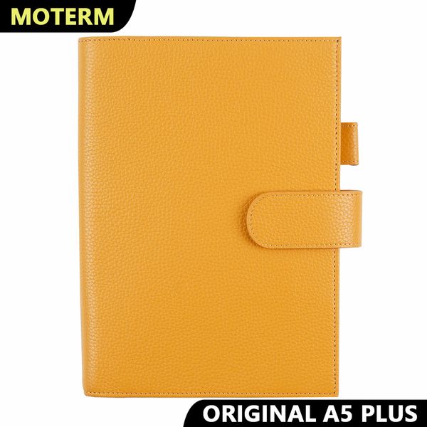 Notepads Moterm Original Series A5 Plus Cover Suitable for Hobonichi Cousin Notebook Pebble Grain Leather Planner Organizer Agenda 230408