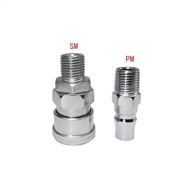 Pneumatic fittings Air Compressor Hose Quick Coupler Plug Socket Connector SP-PP,SM-PM,SH-PH,SF-PF