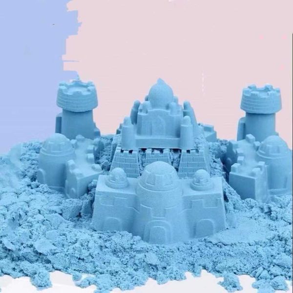 500g-bag educational sand clay amazing DIY indoor magic play sand childrens toy Mars space sand 7 colors available CL240905