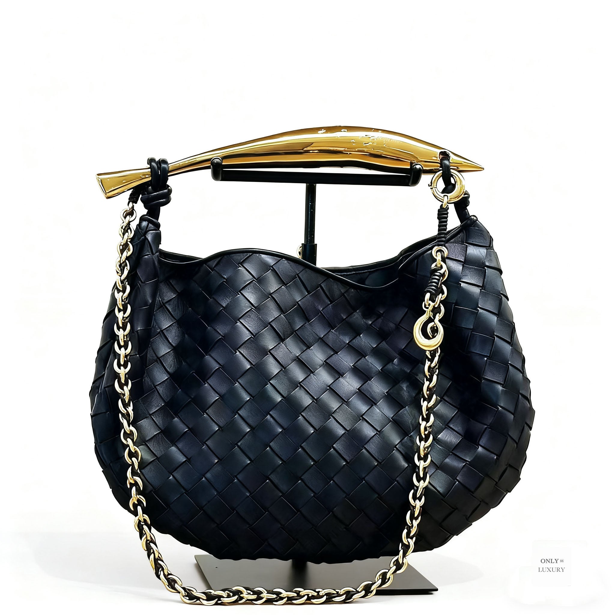 Luxury designer woven knitting patchwork shoulder bag crossbody hobo strap chain lambskin genuine leather clutch fashion women purse lady wallet 10A