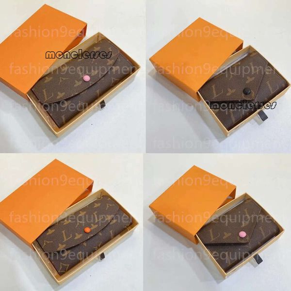 Top Leather Purse Designer hasp women evuittuns Fashion Wallets Retro Handbag For Men Women Card Holders Coin Famous Clutch Wallet with box