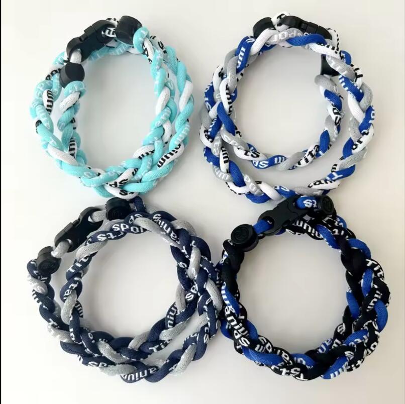chokers Baseball softball Three Braided Rope Tornado Men Women Baseball Sports, Ideal Accessories for Teams and Enthusiast