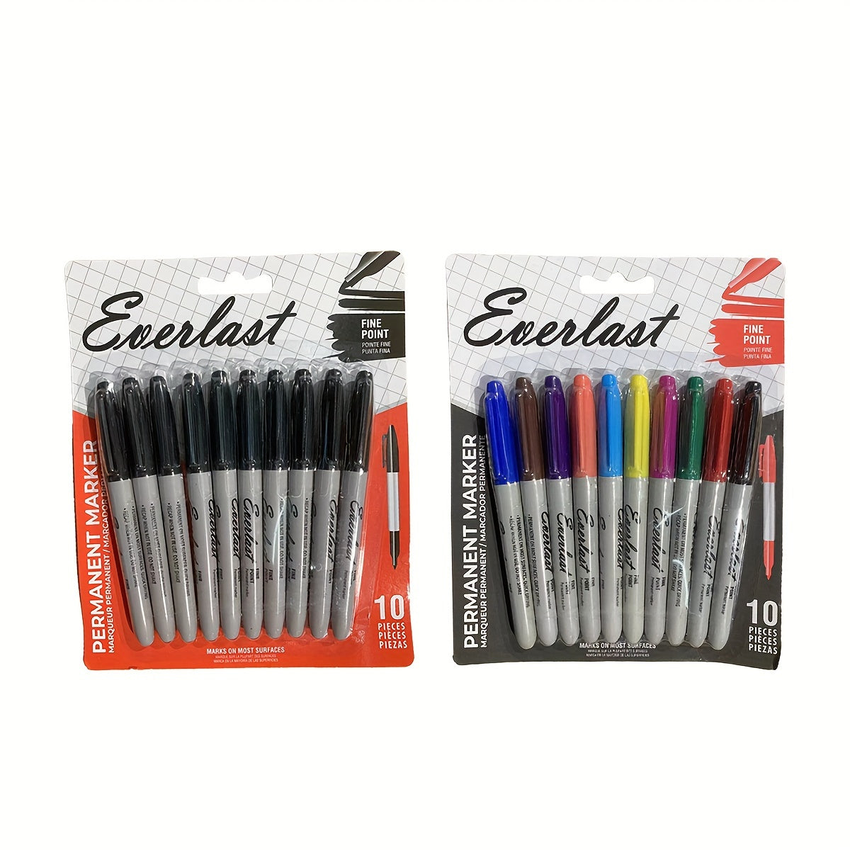 TEMU 6-8-20multi-colored Markers, Waterproof And Quick-drying, Suitable For Drawing, Writing, And Marking On . An Essential Tool For Creative Office