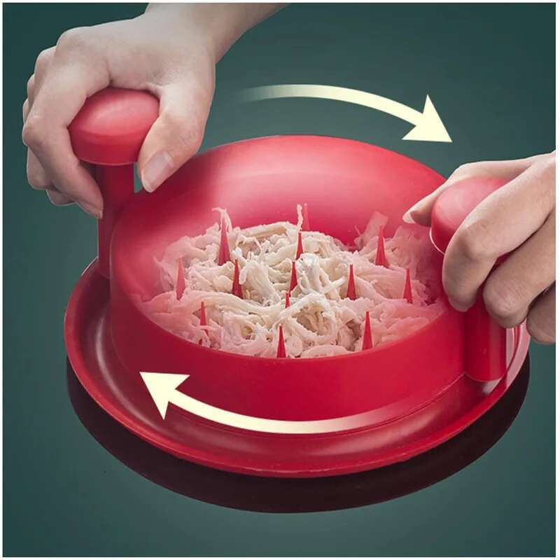 Shred Hine Better Than Bear Claws Shredder For Pulled Pork Beef Cooked Chicken Vegetable Kitchen Tool Meat Grinders 0705