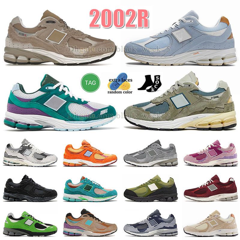 Athletic 2002 r running shoes mens womens 2002r dust blue protection pack sea salt brown protective phantom black grey up there backyard legends pur