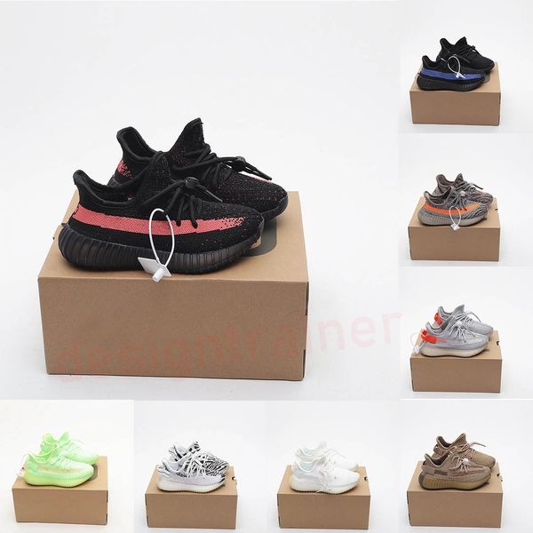 Toddlers Kids Designer Shoes Boys Gilrs Children Trainers Kids Sneakers Toddler Shoe Little Youth Baby Girls Outdoor Black Bred Dazzling Blu