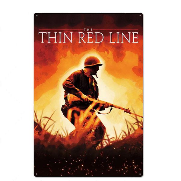 Metal Painting ic Action Movie Metal Tin Poster Man Cave Signs Bar Cafe Home Wall Decor Vintage Film Tin plate Painting Livining Room Wall D