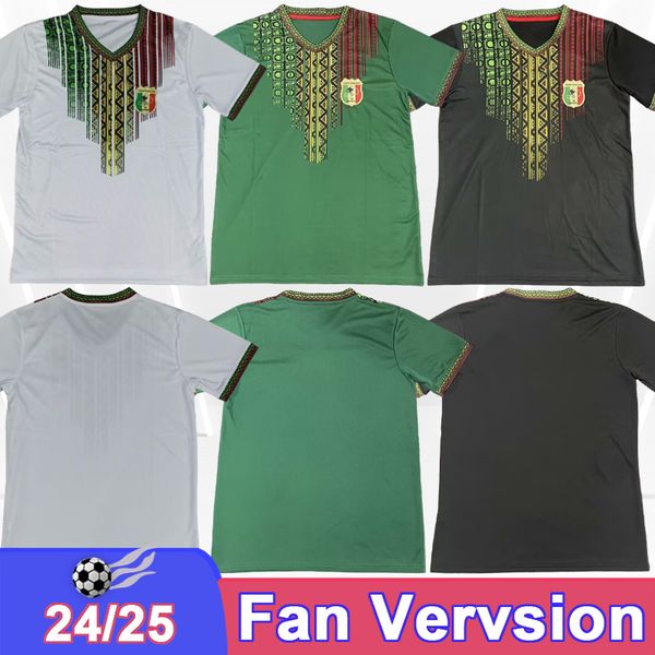 24 25 Mali National Team Mens Soccer Jerseys F. DOUCOURE DOUMBIA SALAM DIARRA SISSOKHO B.DIARRA Home Away 3rd Football Shirts