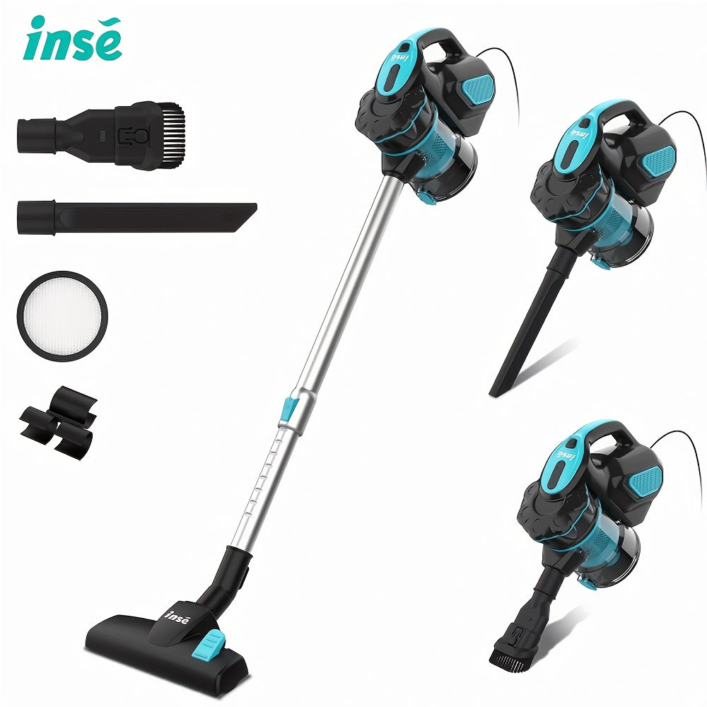 TEMU Inse I5 Corded Pole Vacuum Cleaner, 600w Powerful Motor 18000pa Handheld Vacuum Cleaner, Over 1l Capacity, , Suitable For Home Daily Cleaning,