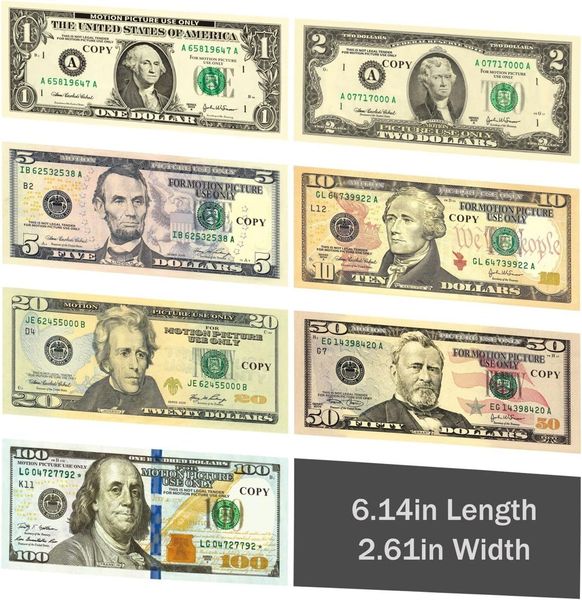 500 movie prop money spray gun currency games digital educational toys cultivating early math skills birthday halloween decorations christma