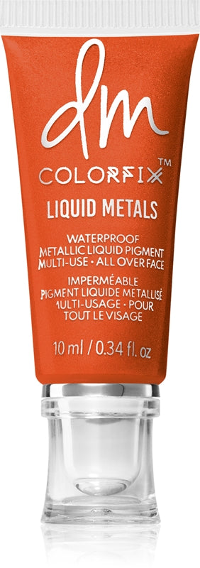 Danessa Myricks Beauty Wielofunkcyjny makijaż Colorfix Liquid Metals do oczu, ust i twarzy Hot Ogień 10ml