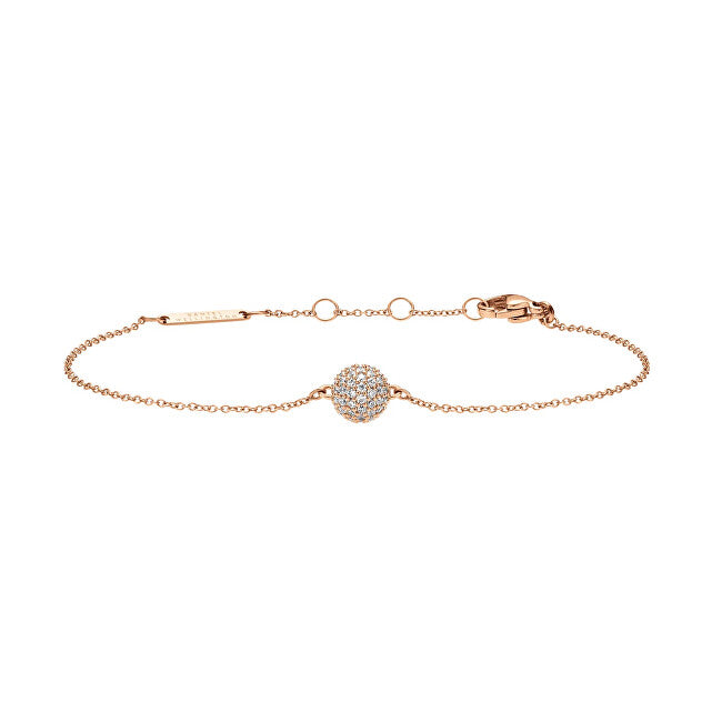 Daniel wellington Elegant bronze bracelet with glitter ball Pavé DW00400626