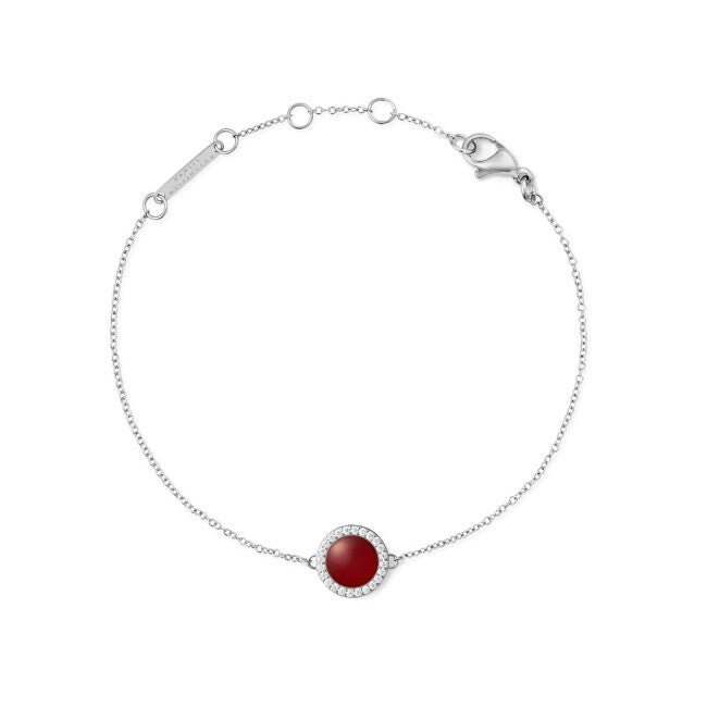 Daniel wellington Elegant bracelet with agate and crystals DW00401434