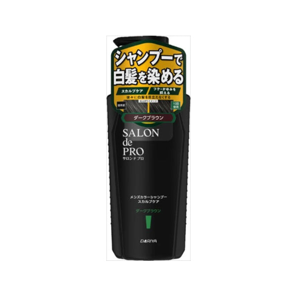 Dariya - Salon De Pro Men's Color Shampoo & Scalp Care - 250ml - Dark Brown
