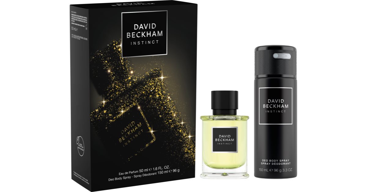 David Beckham Instinct presentförpackning för män David Beckham Instinct Eau de Parfum 50 ml + deodorantspray 150 ml