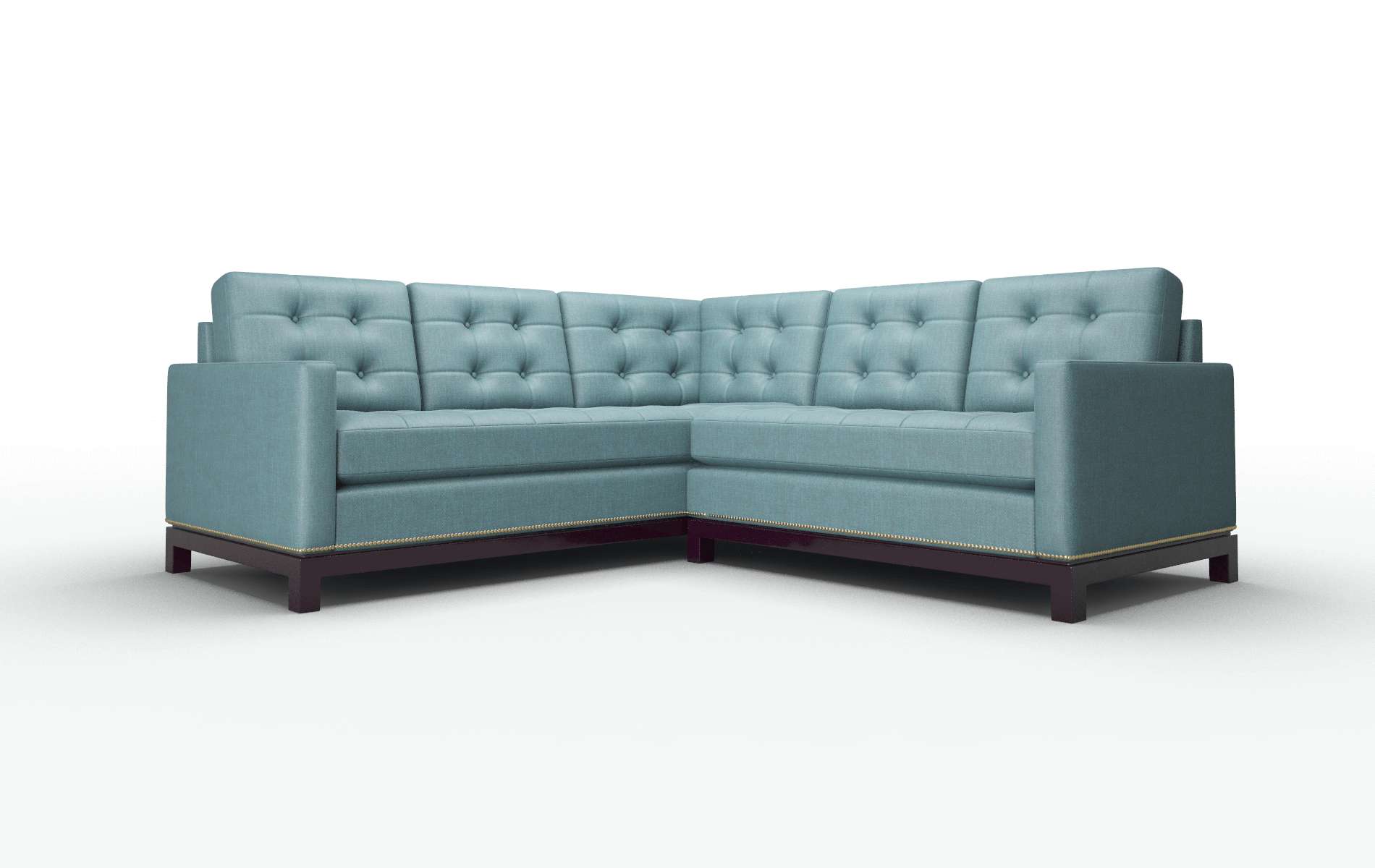 "Davos Leslie Peacock Sectional Sleeper"