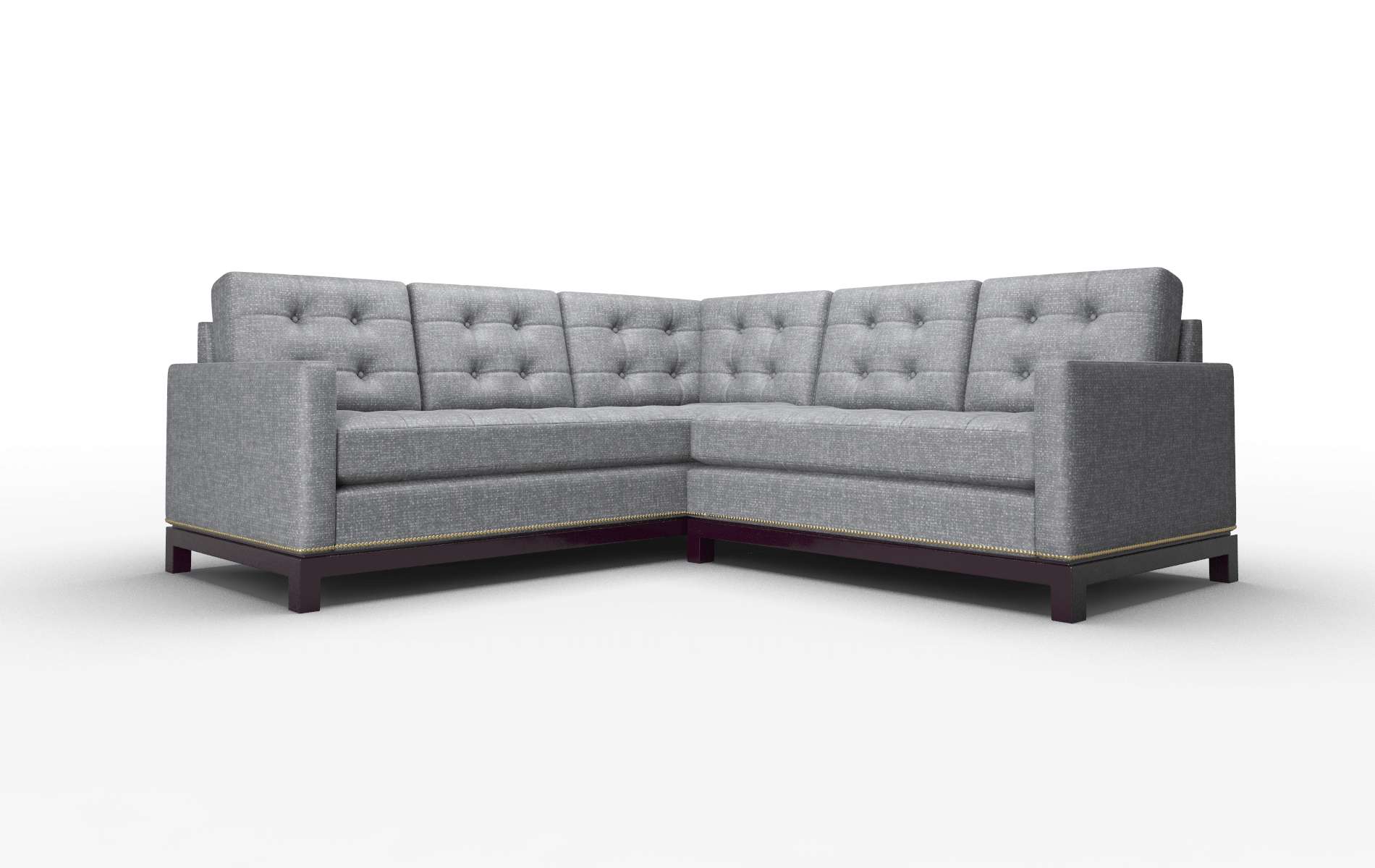 "Davos Notion Graphite Sectional"