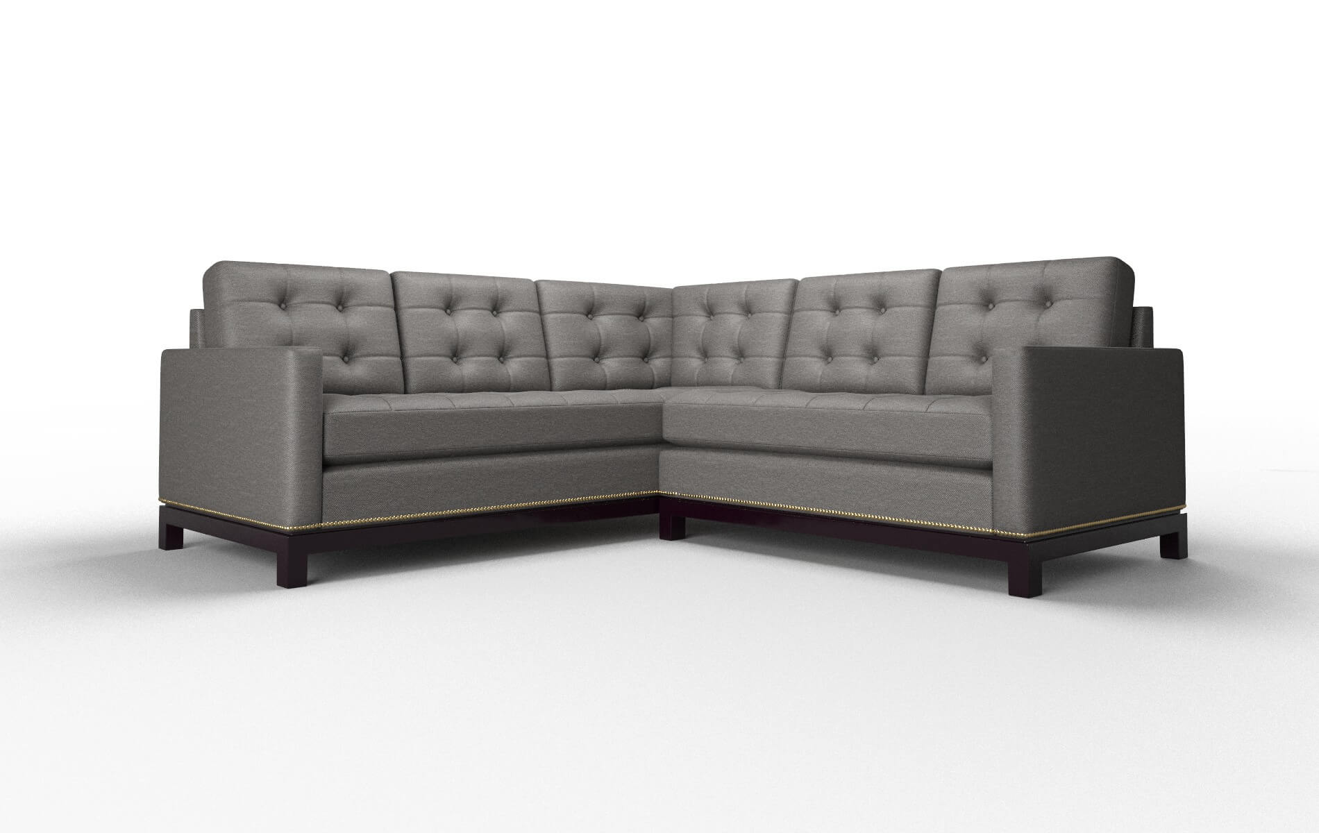 "Davos Oscar Grey Sectional Sleeper"