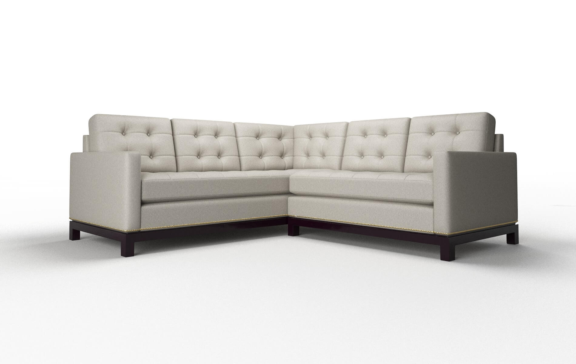 "Davos Oscar Silver Sectional Sleeper"