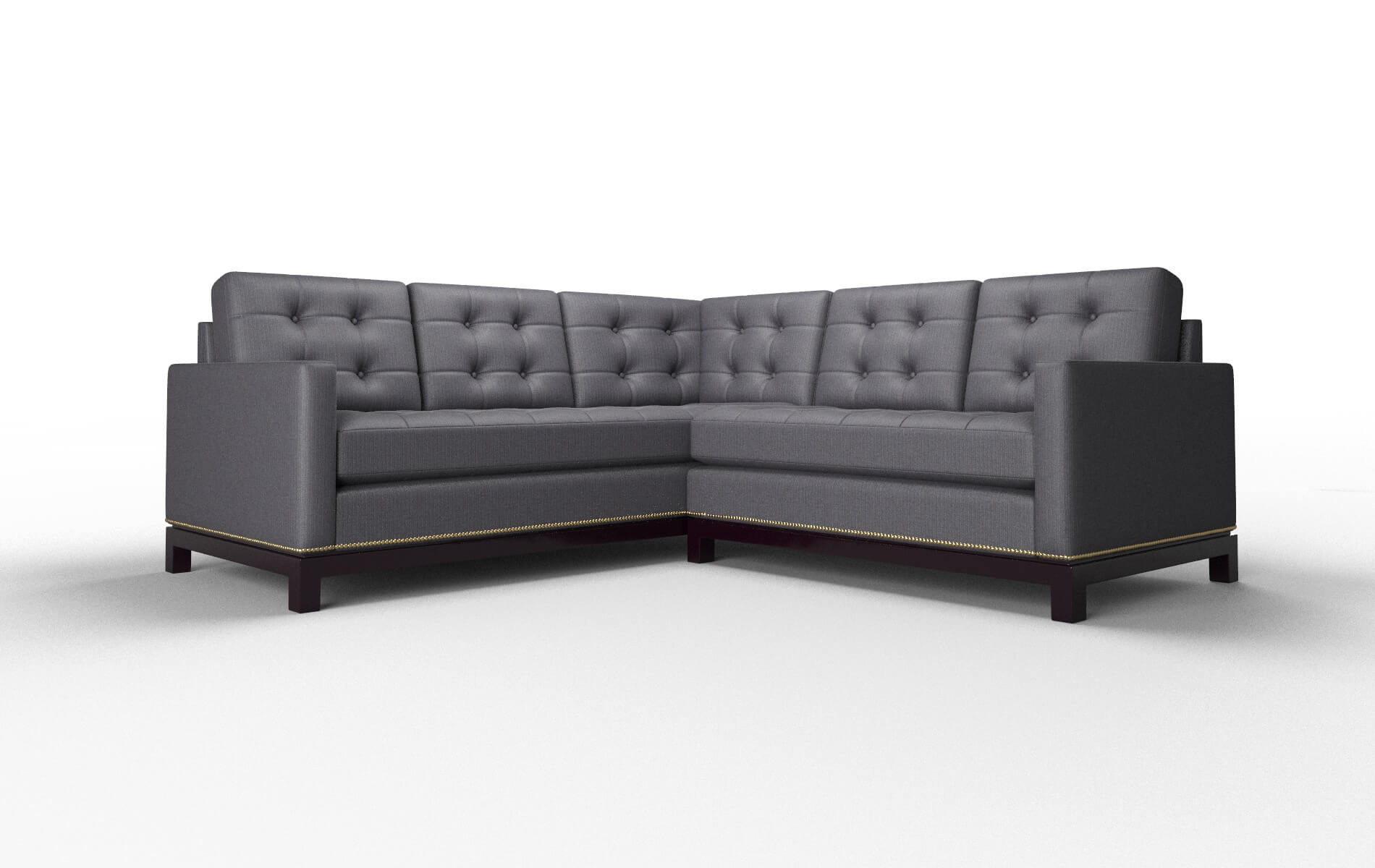 "Davos Parker Charcoal Sectional Sleeper"