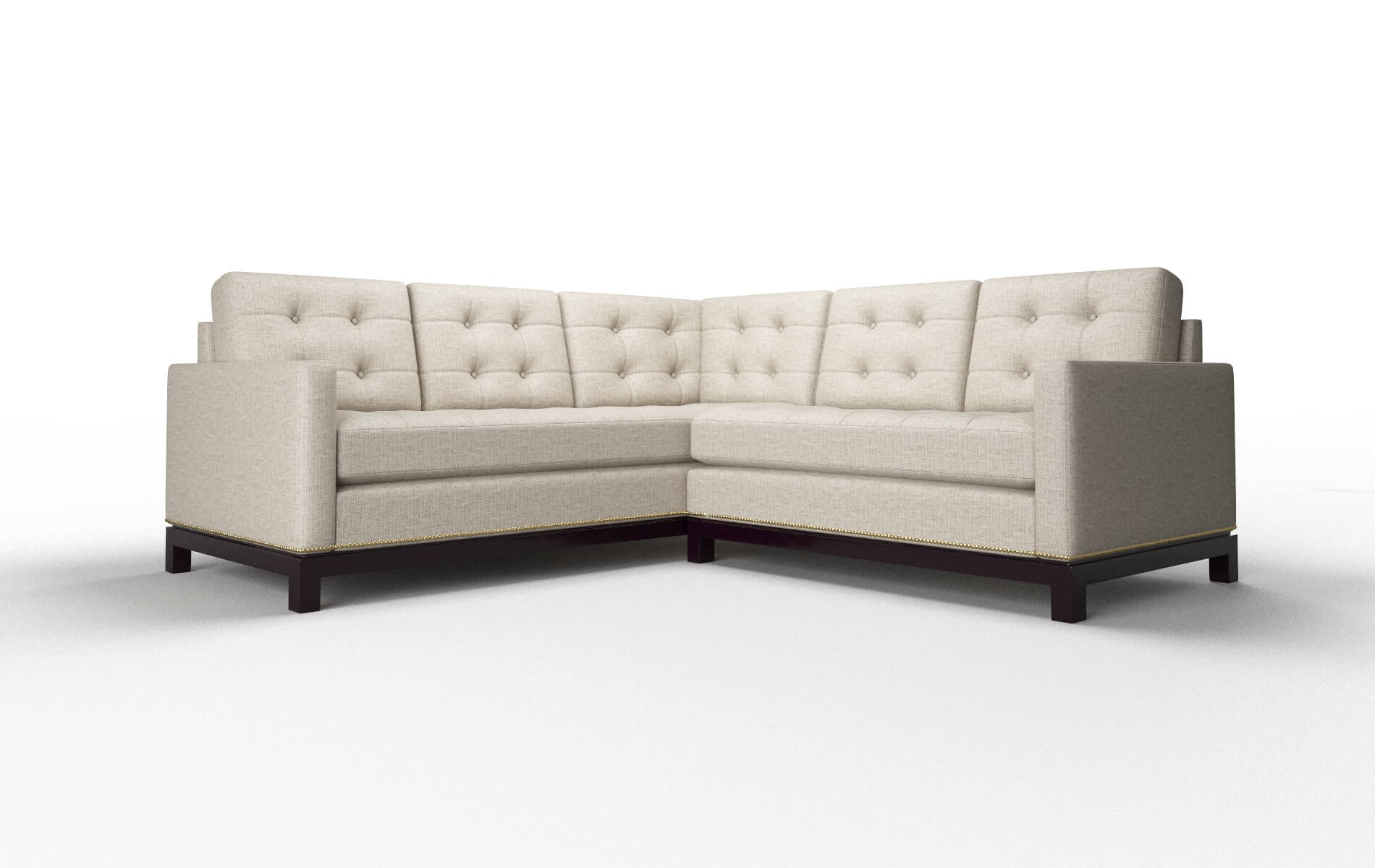 "Davos Parker Wheat Sectional"