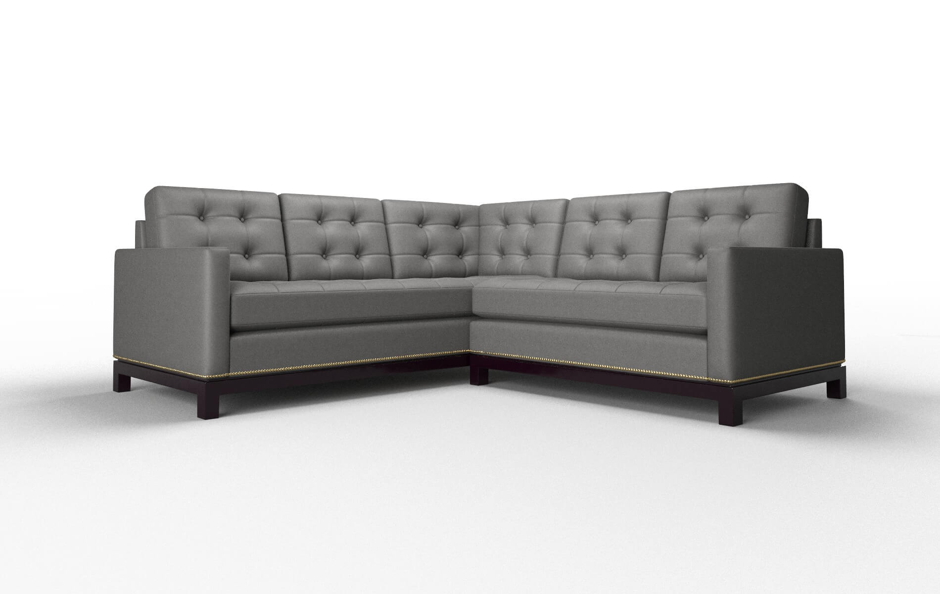 "Davos Rocket Charcoal Sectional"