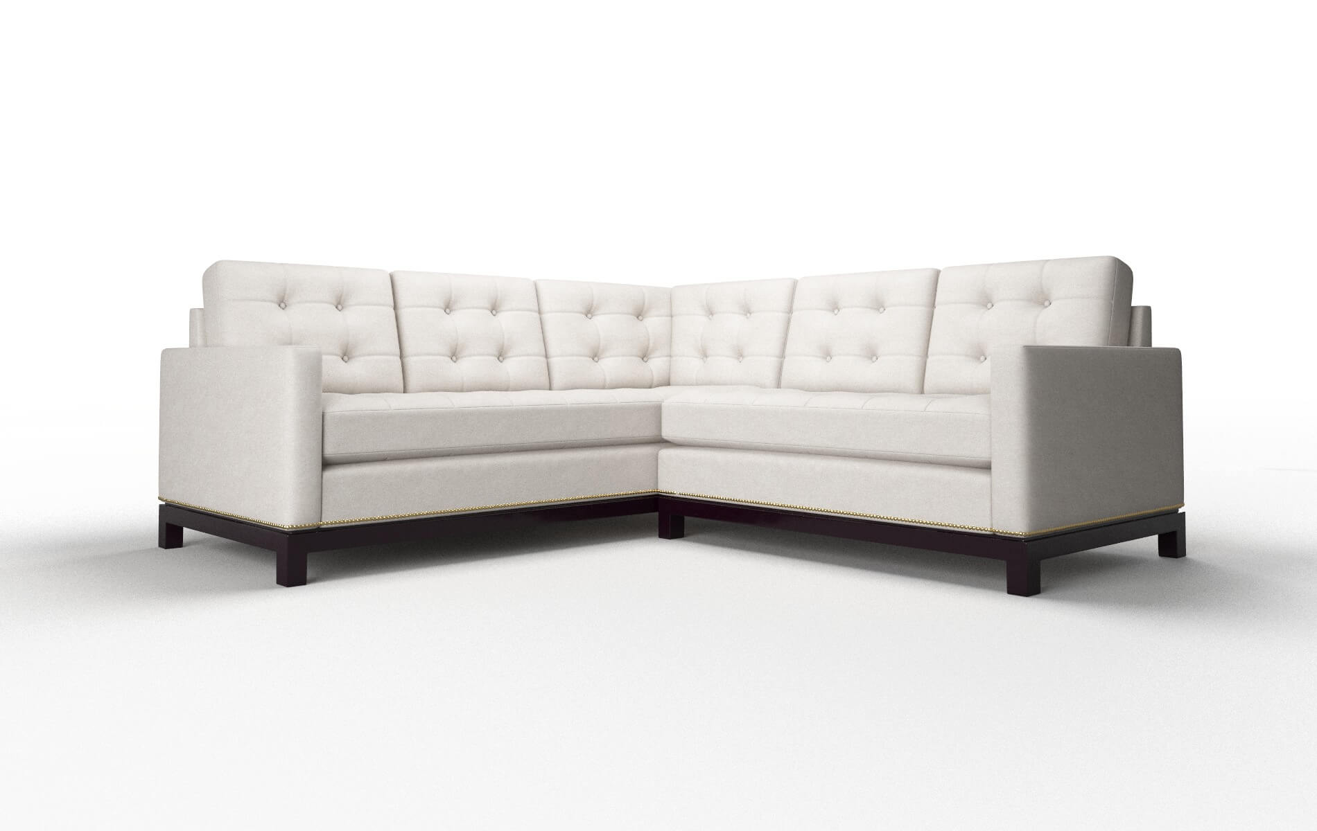 "Davos Suave Dove Sectional Sleeper"