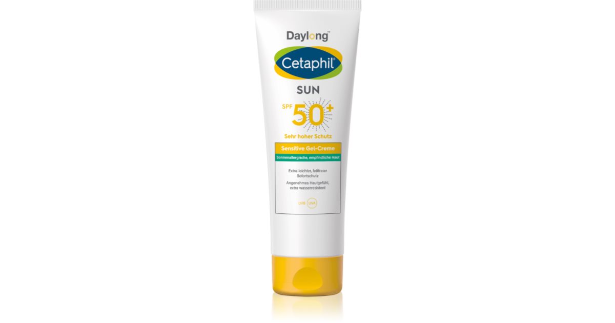 Cetaphil Sun Sensitive Light Protective Cream-Gel For Sensitiv Hud Spf 50+ 100 Ml