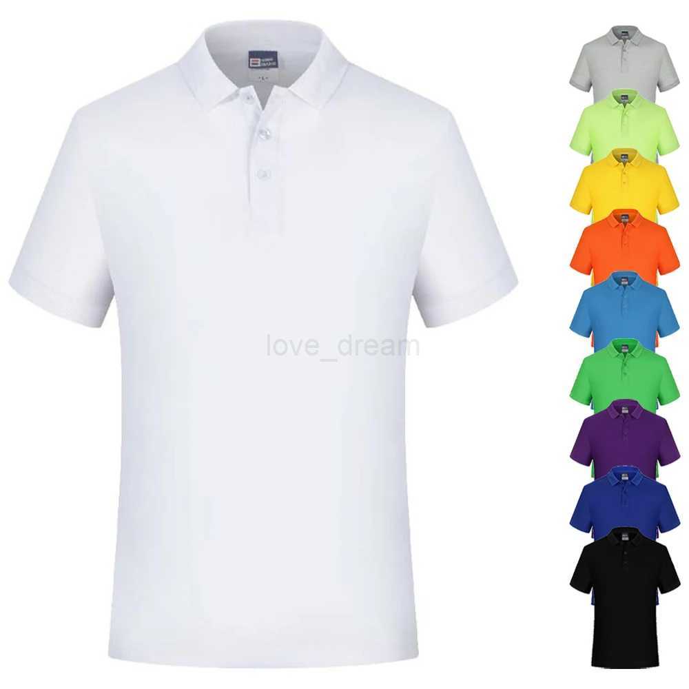 Blank White Men Polo T Shirt Short Sleeve Casual Collar Shirts Plain Black Tshirt Summer Clothes For Men Camisas Polos De HombreXJ240920