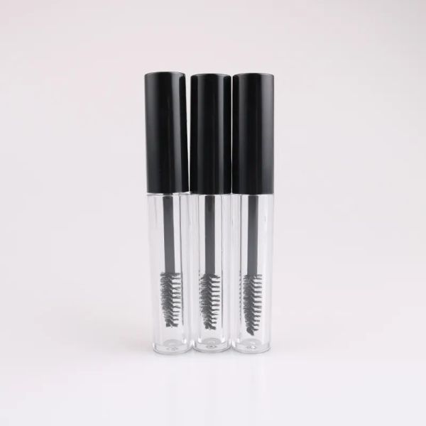 Wholesale 10 Ml Empty Mascara Tube Black Eyelash Wand Cream Bottle Refillable Container LL