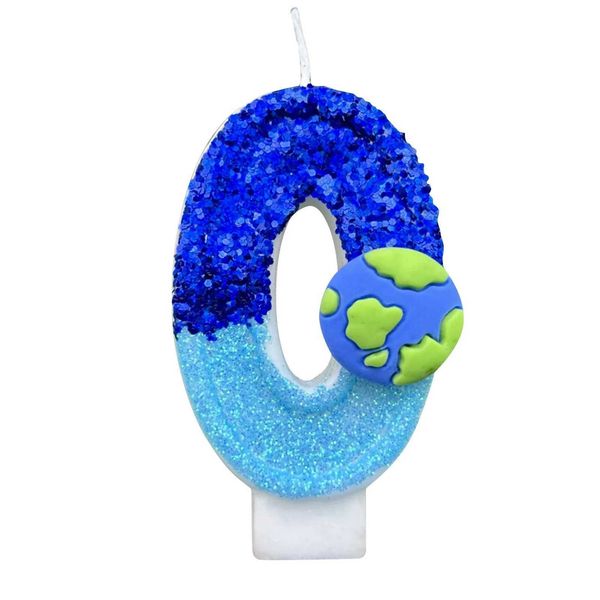 Earth Themed Candles Earth Candles Earth Birthday Candles Earth Themed Birthday Candles Birthday Party Cake Decorations New Y240815