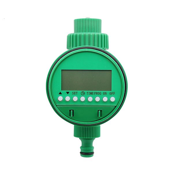 Watering Equipments Automatic Electronic LCD Display Home Solenoid Water Timer Garden Plant Irrigation Controller System 1 Pc 230428