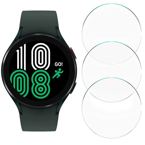 (1-2-3-4-5)PCS Tempered Glass Watch For Samsung Galaxy Watch 4 42mm 46mm Screen Protector Film For Watch 4 40 44mm SmartWatch