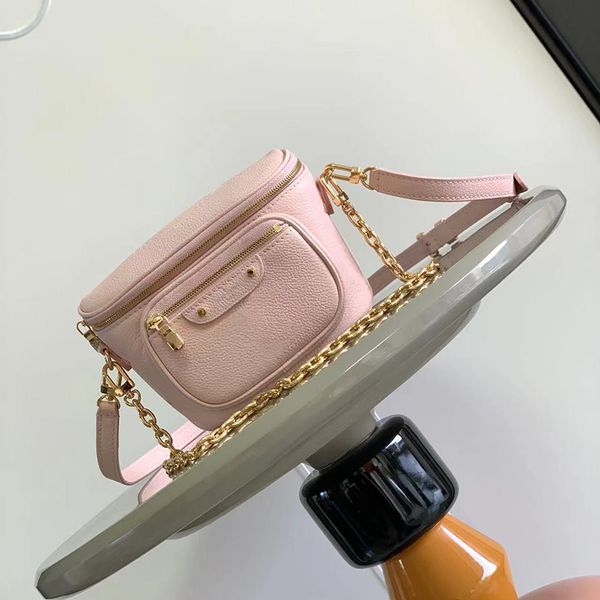 Mini Bumbag Designer Crossbody Bag 10A Mirror quality cowhide leather Chain Bag With Box L242