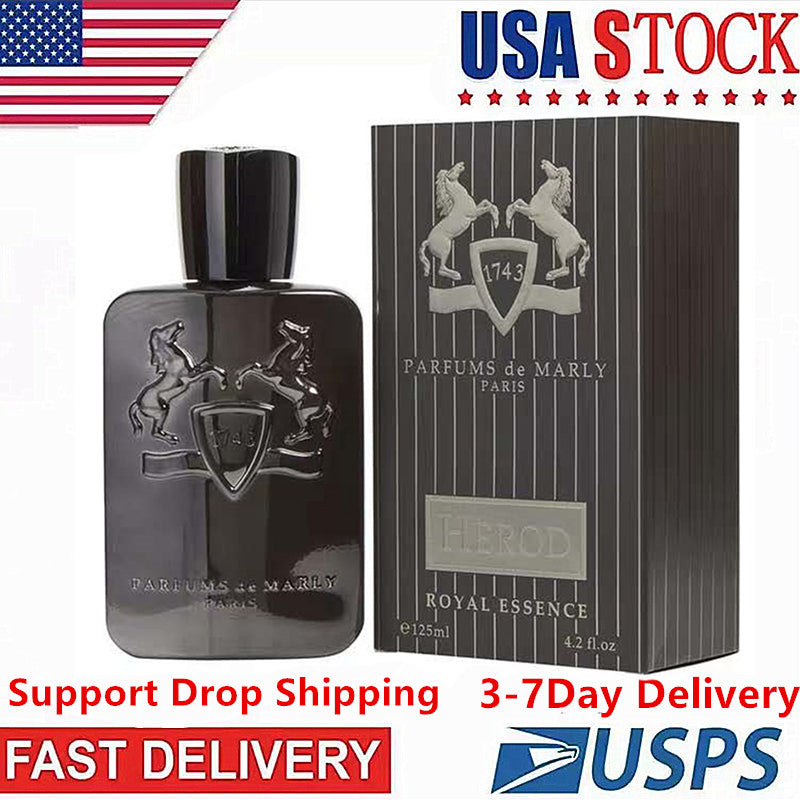 Quickly Delivery Incense Parfums De Marly Herod Cologne for Men Male Perfume Men&#039;s Deodorant Lasting Fragrances
