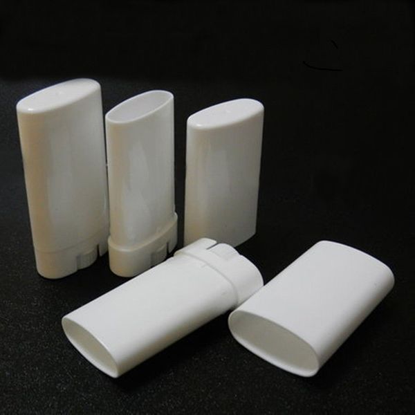 Free Ship 500pcs Brand New 15g plastic Deodorant tubes DIY lipstick tube 15g empty lip balm bottle