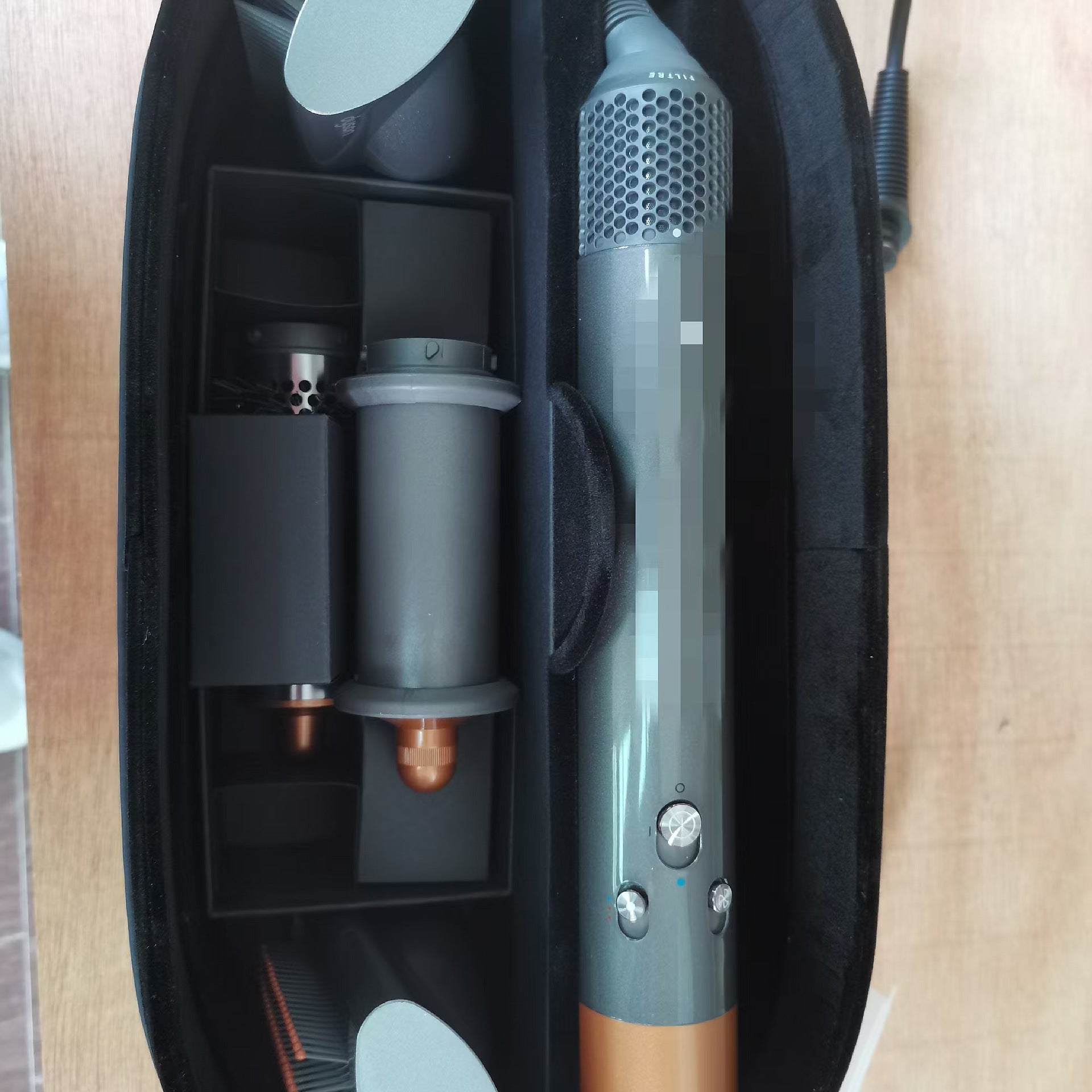 Multi-functional hair dryer and curling iron - 7-in-1. European, American and British series. Safe for hair R250515