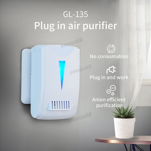 Home Mini in-line Negative Ion Air Purifier in The Office Smoke Deodorization Formaldehyde Odor
