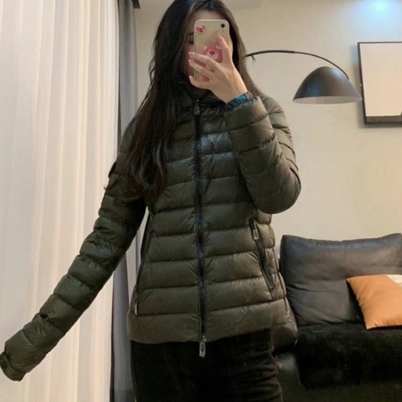 High-Inspiration Kids Warmth Layer: Designer Military Green Quilted Puffer Vest Tailored Fit Outerwear