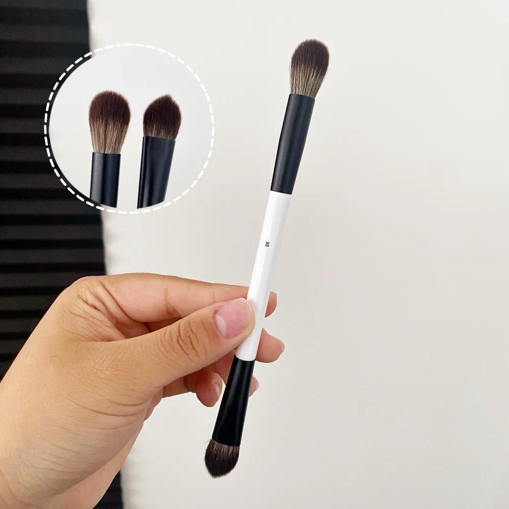 EF1 Dual-Ended Cream Powder Brush E6 Dual-Ended Eyeshadow Makeup Brush High quality Synthetic Eye Concealer Cosmetic Brushes
