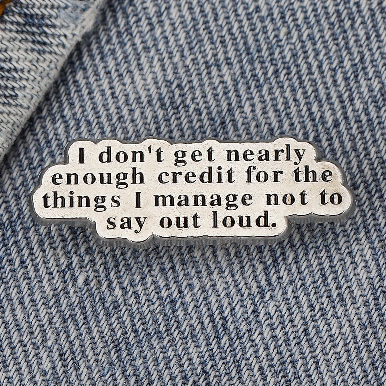 TEMU 1pc Unique Alloy Creative Enamel Badge Brooch For Men And Women - Fashion Accessory Pin For Backpacks, Hats And Jackets - Perfect Birthday Gift