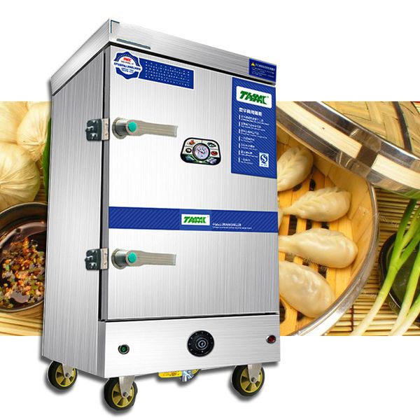 Fully Automatic Rice Steamer Commercial Rice Steamer Cabinet Multifunctional Single Door Four To Six Plates