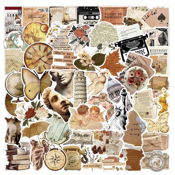 50 artistic pattern graffiti stickerswaterproond non repeating cupsuitcasenotebook decoration stickers