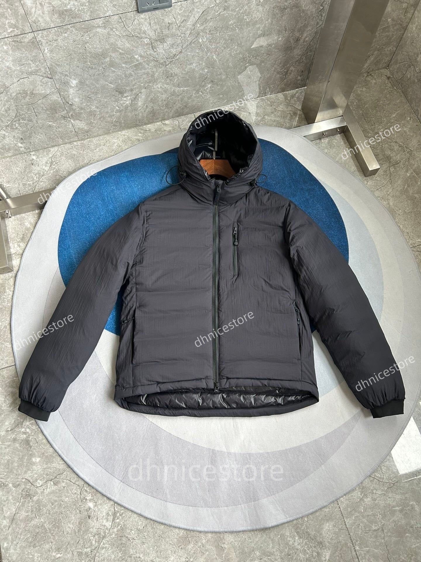 Down Jacket Winter jackets Stand Collar Designer Jackets Parka Man Lodge Jacket Hooded Outerwear Warm Coat Outdoor Windproof Coats for Male Size S-2