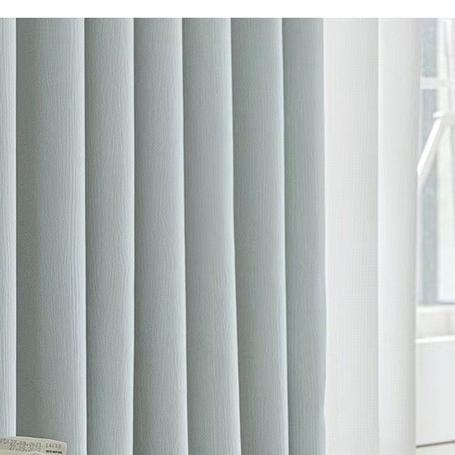 A667 factory direct sales hotel school hospital rental house engineering curtain high shading Shaoxing curtain cloth custom wholesale