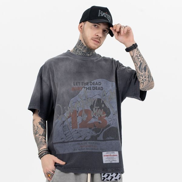 luxury womens t shirt shirts man tshirt sweatshirt Letter streetwear takashi Minimalist chest pocket Gradient contrasting short sleeved t sh