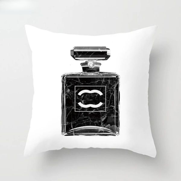 designer decorative pillow luxury cushion fashion square cushion sofa pillows letter printed home textiles pillowcase no inner cushions 45*4