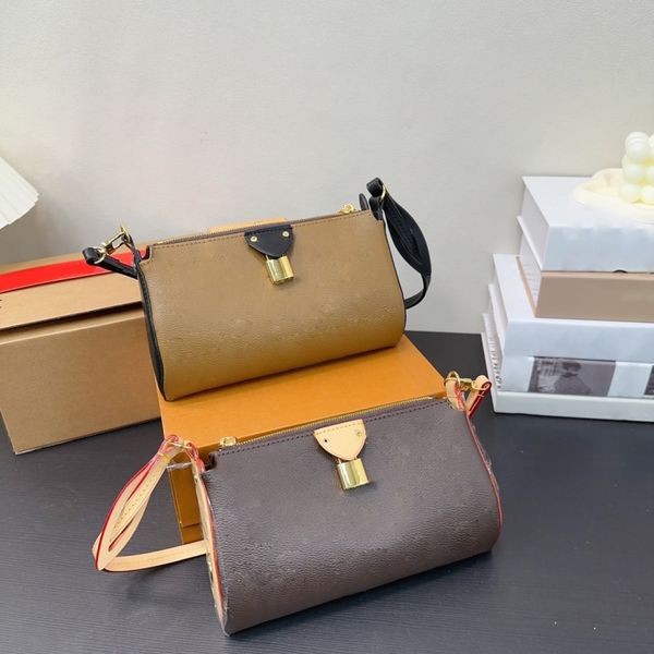 Shoulder Bag Women Designer Pochette Tirette Bag Crossbody Handbag Leather Zip Wallet Luxury Brand Purse